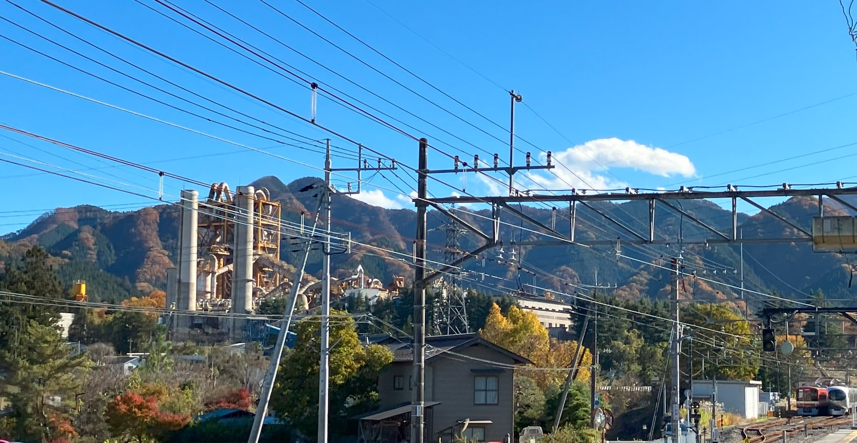 横瀬のセメント工場