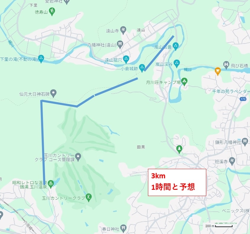 玉川温泉の地図3