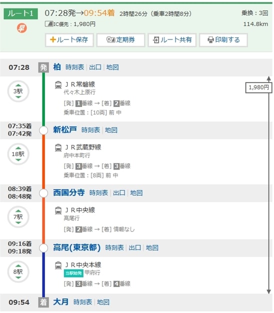 路線1b